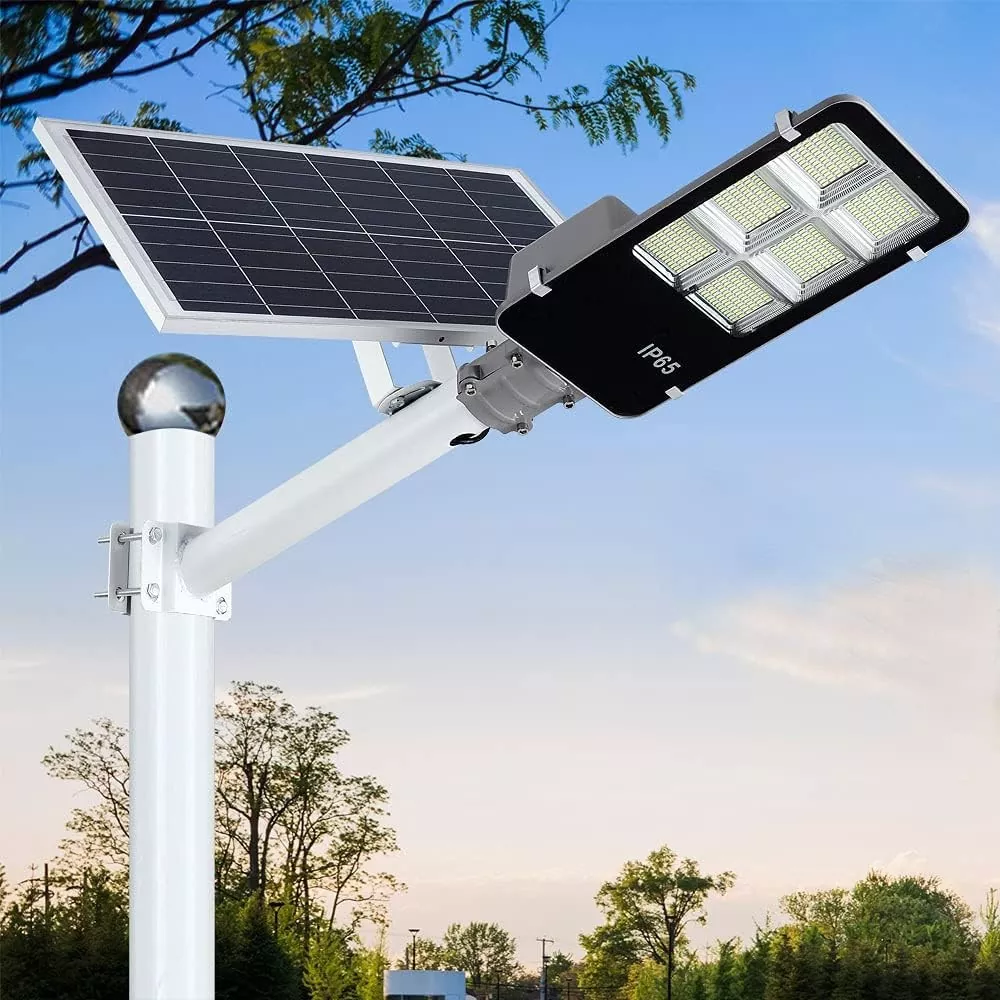 Straatlantaarn op zonne-energie